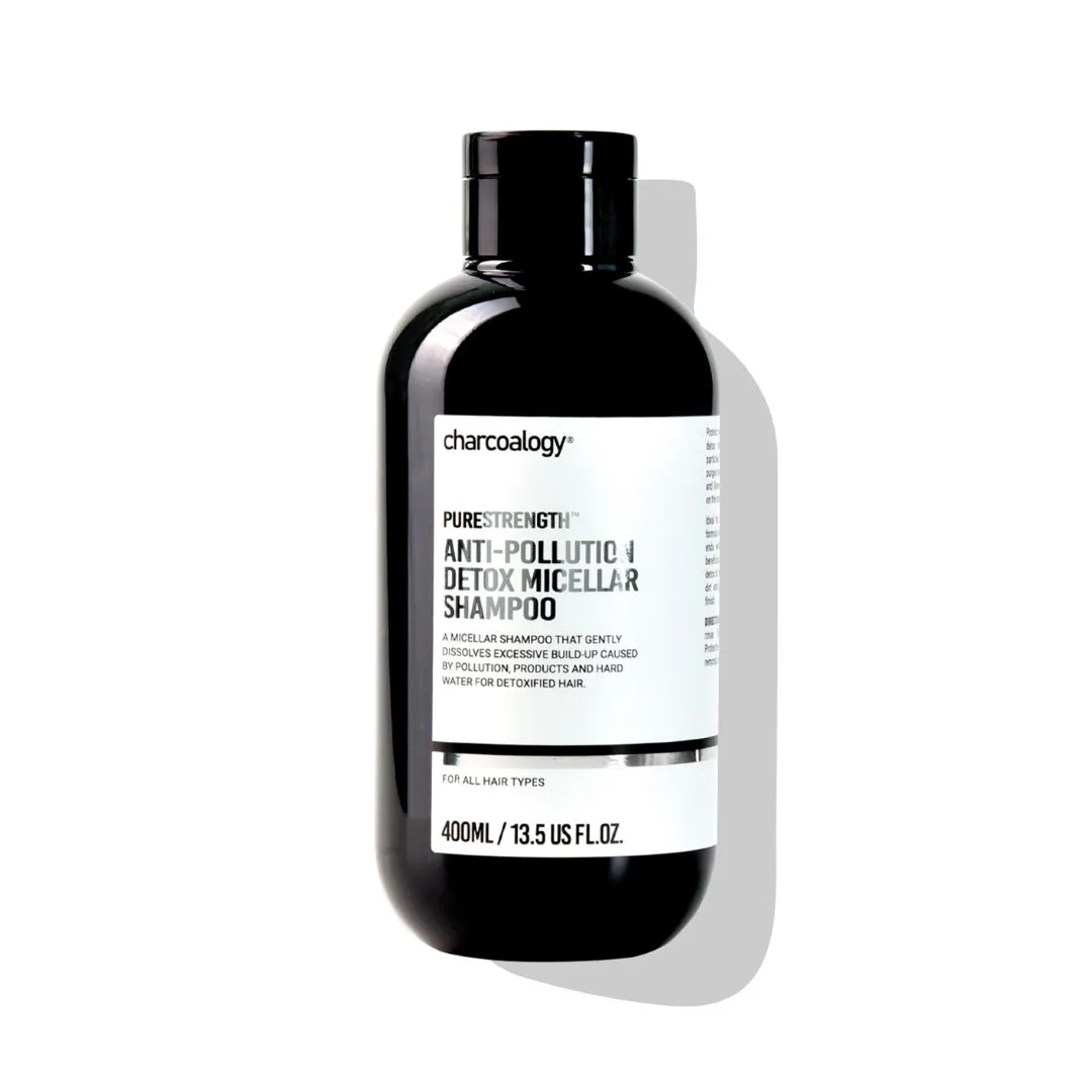 Charcoalogy Anti Pollution Detox Micellar Shampoo (329 บาท)
