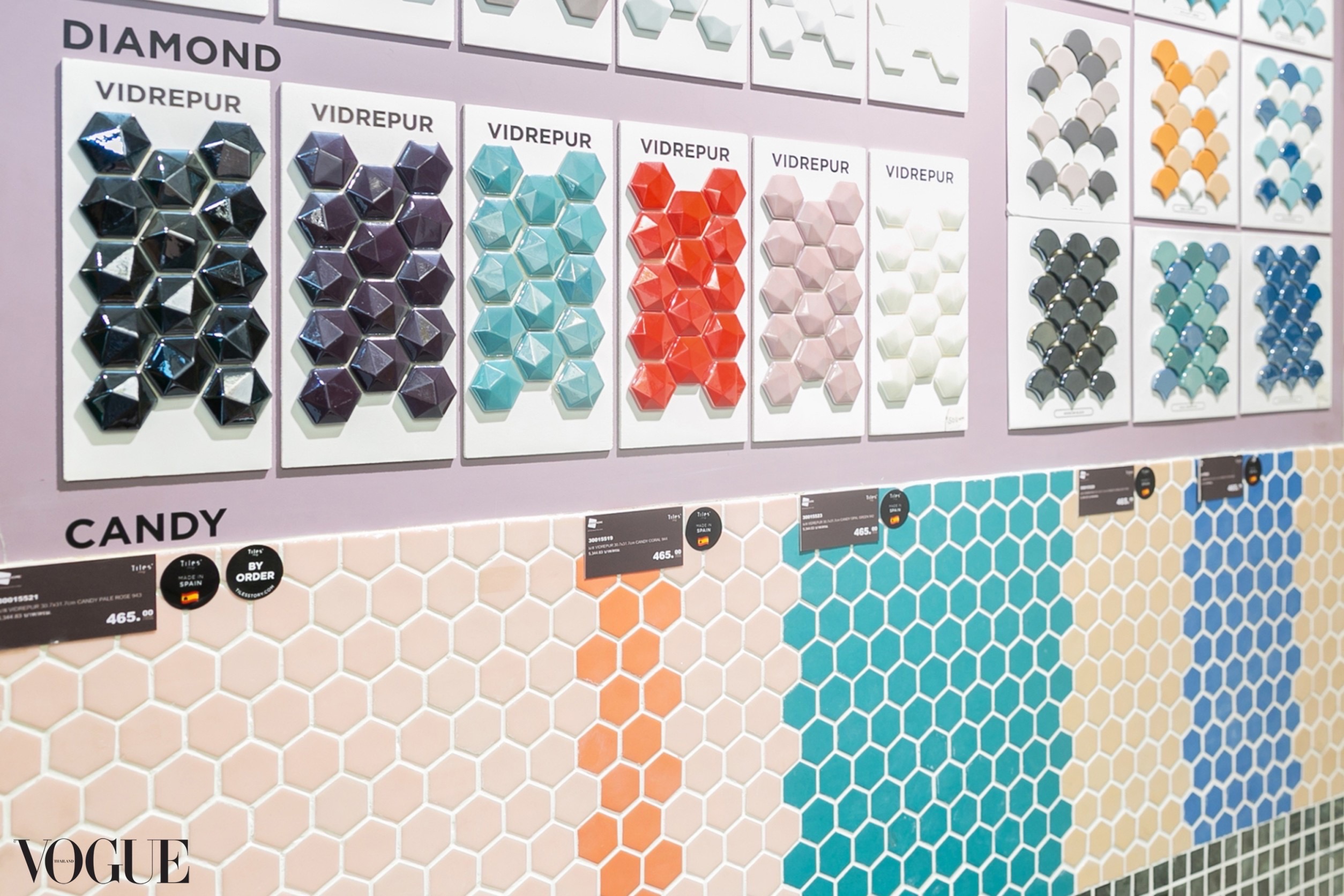 แต่งบ้าน,แอร์ เบญญาภา,ออกแบบภายใน,กระเบื้อง,Grand Home