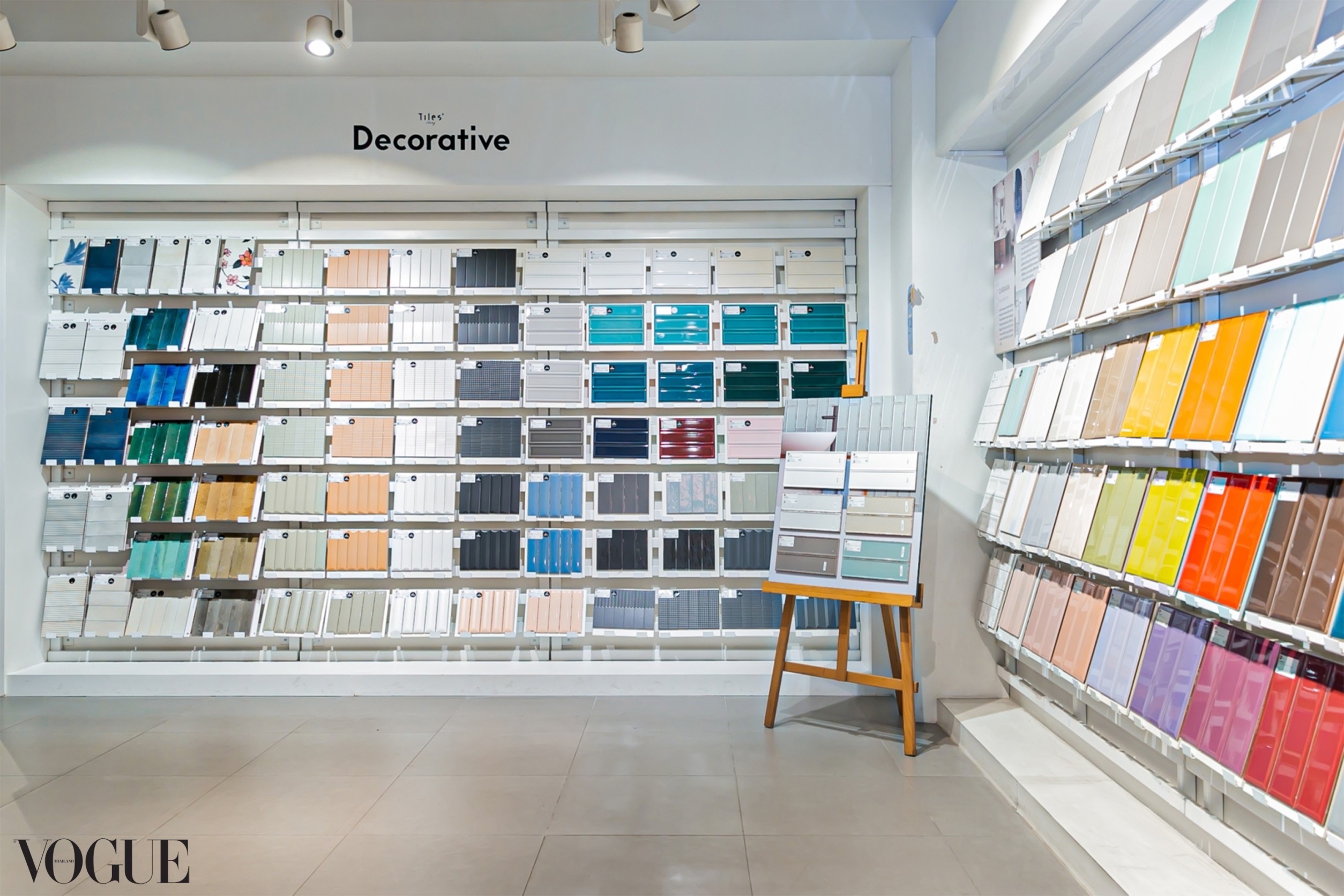 แต่งบ้าน,แอร์ เบญญาภา,ออกแบบภายใน,กระเบื้อง,Grand Home